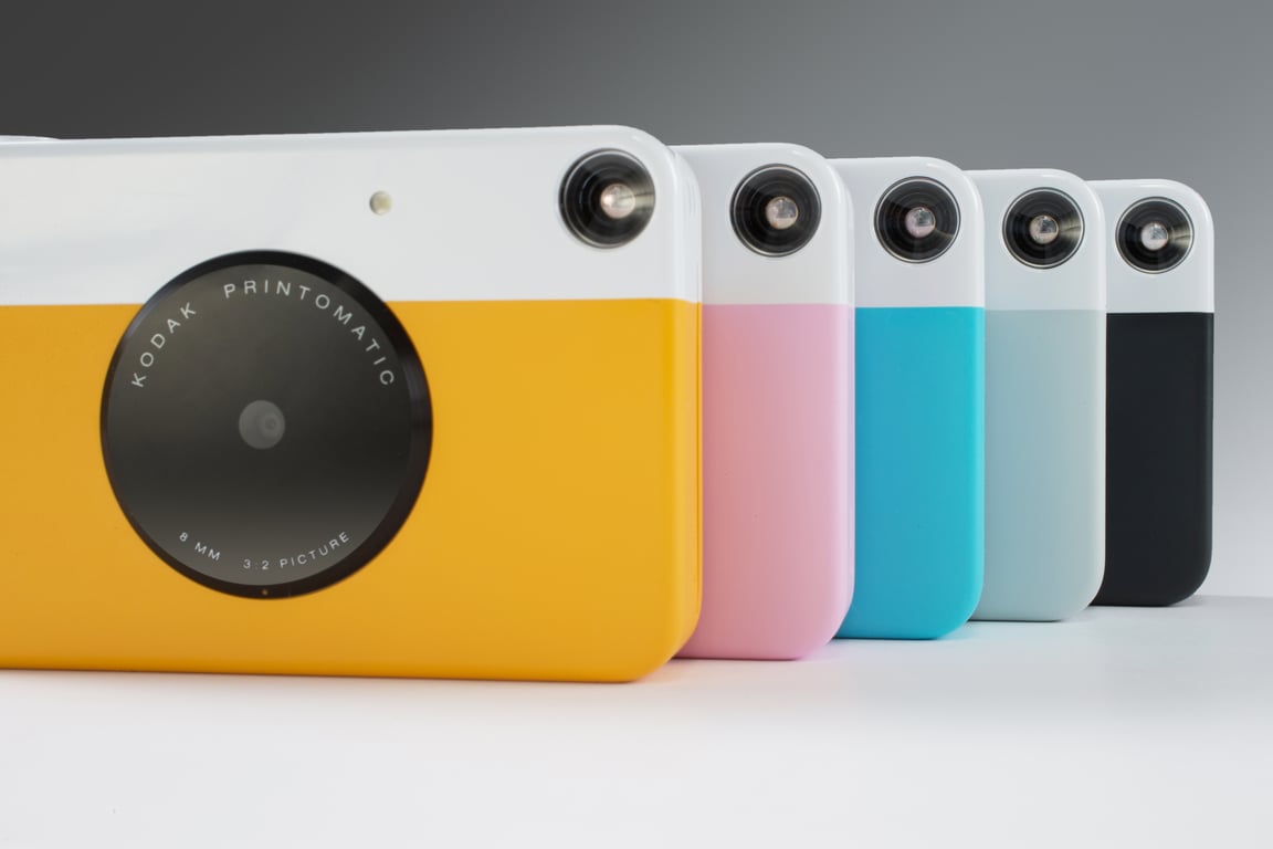 Kodak Printomatic 50,8 x 76,2 mm Vert, Blanc