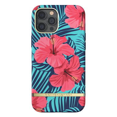 Richmond & Finch Funda para iPhone 12 Pro Max Shockproof Motivos Hibiscus Rojo