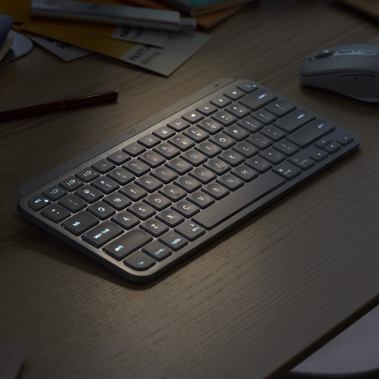 Logitech MX Keys Mini Minimalist Wireless Illuminated Keyboard - Neuf