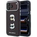 Étui Karl Lagerfeld Saffiano pour iPhone 18 Pro Max / 17 Pro Max, couleur bordeaux