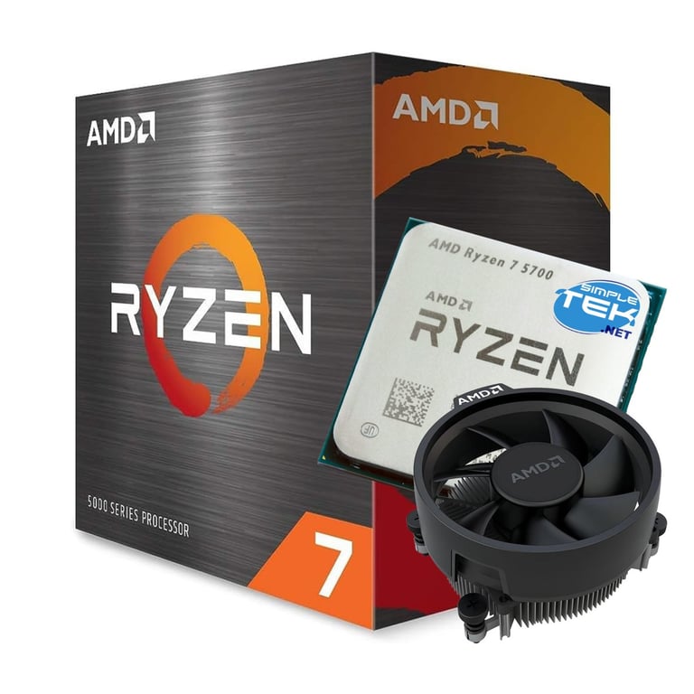 AMD Ryzen 7 5700 Wraith Stealth 3.7 GHz / 4.6 GHz - vue 5