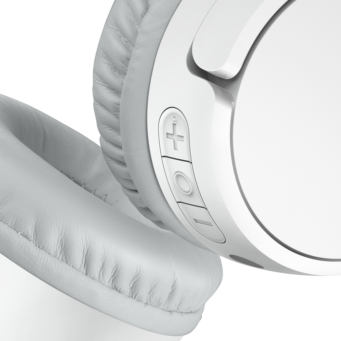 Belkin SoundForm Mini Casque Sans fil Arceau Appels/Musique USB Type-C Blanc - Neuf