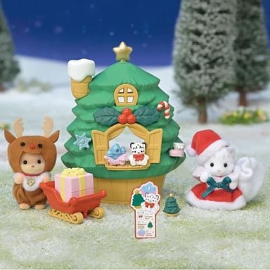 Mini-figurines - La maison du Pere Noël - Des 3 ans