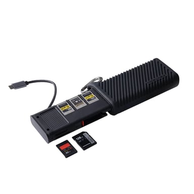 PGYTECH P-GM-164 Lettore di schede di memoria USB 3.2 Gen 2 (3.1 Gen 2) Type-C Nero