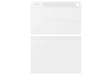 Samsung EF-BX710PWEGWW 27,9 cm (11'') Custodia Folio per Tablet Bianco