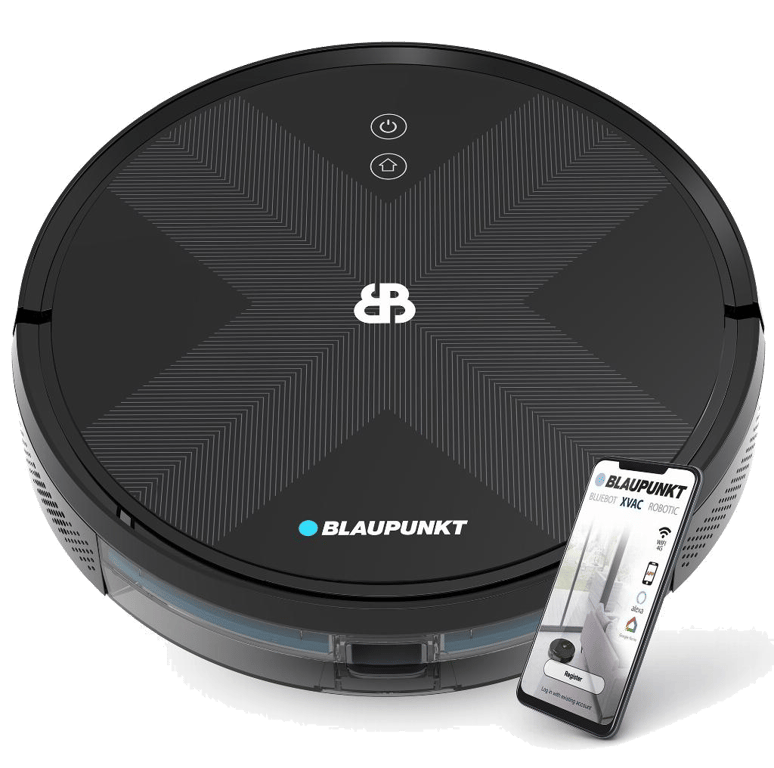 Blaupunkt BLUEBOT XVAC ROBOTIC COSMIC BLACK robot aspirateur 0,6 L Sans sac Noir