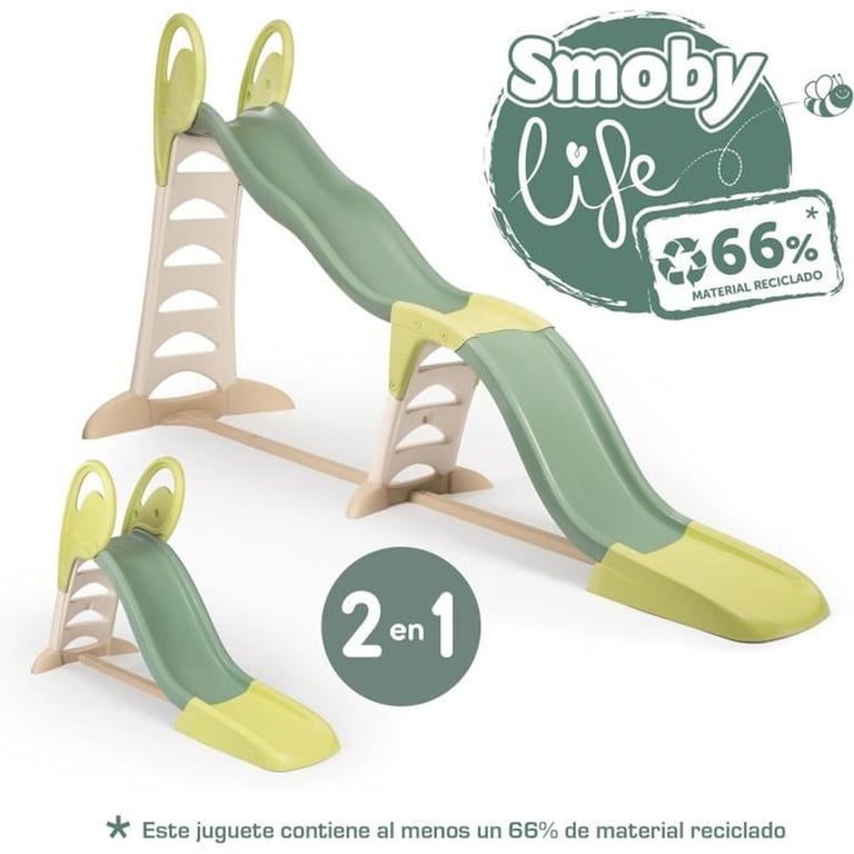 SMOBY Life Toboggan Super Megagliss Evolutif 2 en 1 - vue 7