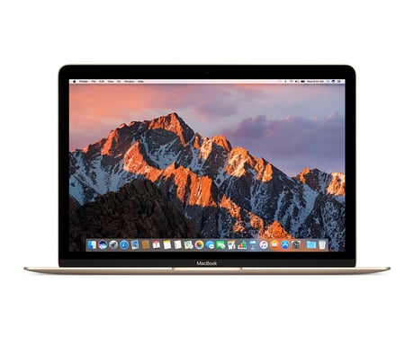 MacBook Core m3 (2017) 12', 3 GHz 256 Go 8 Go Intel HD Graphics 615, Or - QWERTY Italien