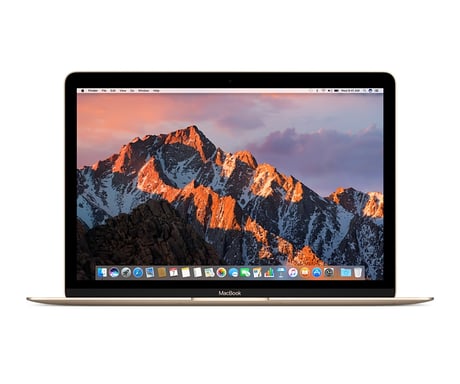 MacBook Core m3 (2017) 12', 1.2 GHz 256 Go 8 Go Intel HD Graphics 615, Or - QWERTY Italien
