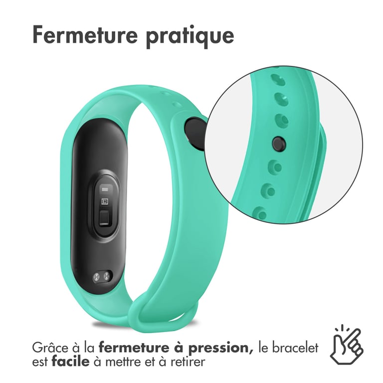 imoshion Bracelet en silicone pour le Xiaomi Mi Band 7 Neuf - vue 9