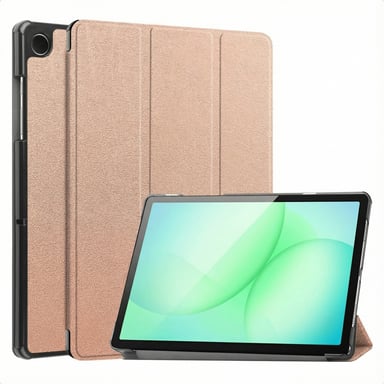 imoshion Coque tablette Trifold pour Samsung Galaxy Tab A11 Plus - Rose Gold