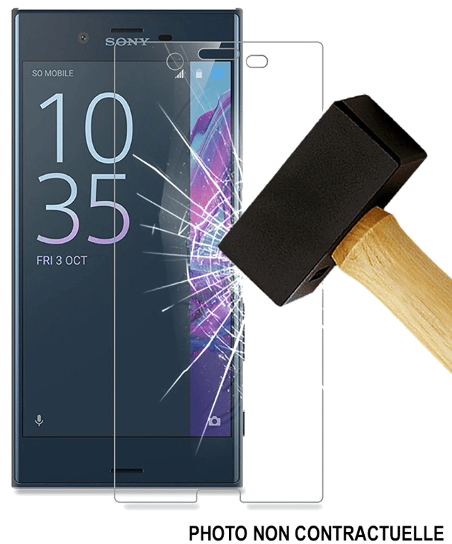 Film verre trempé compatible Sony Xperia XZ