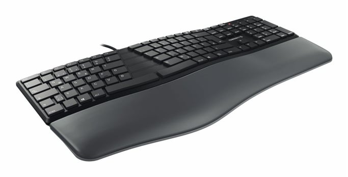 CHERRY KC 4500 ERGO tastiera USB QWERTY belga Nero