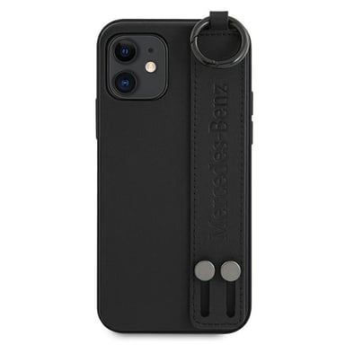 Funda Mercedes para iPhone 12 mini 5.4'' negra Strap Line