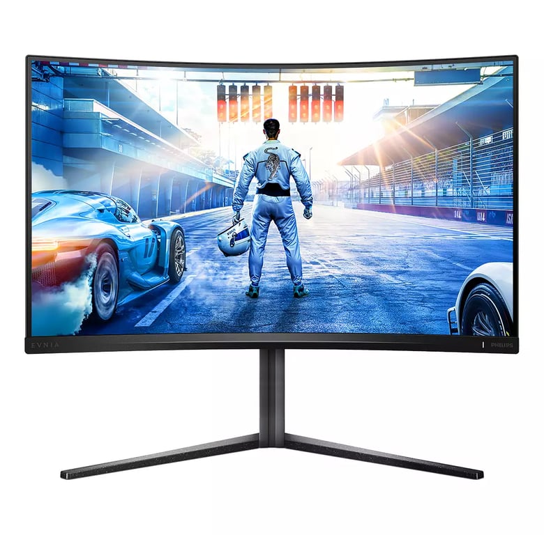 Philips Evnia 32M2C5500W 32 Pouces QHD Curved Gaming Monitor 0 5 ms MPRT 240 Hz FreeSync Prem. Pro. HDR400 2560x1440 HDMI DisplayPort Hub USB - vue 4