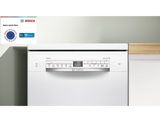BOSCH Lave vaisselle 45 cm 10 couverts 46 dB SPS2HKW58E - vue 6