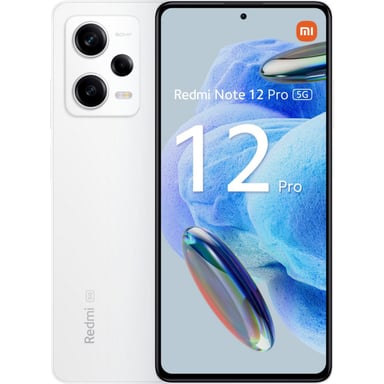 Xiaomi Redmi Note 12 Pro (5G) 128 GB, Blanco, Desbloqueado