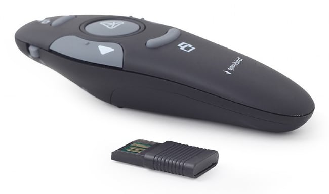 Gembird WP-L-11 télécommande RF Noir