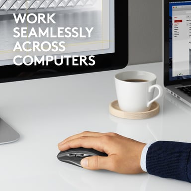 Logitech MX Anywhere 2S Mouse mobile senza fili per mano destra RF senza fili + Bluetooth 4000 DPI