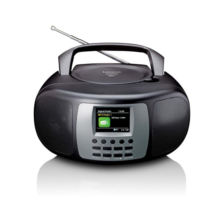 Radio DAB+/FM avec Lecteur CD et Écran Couleur LCD Portable Neuf - vue 3