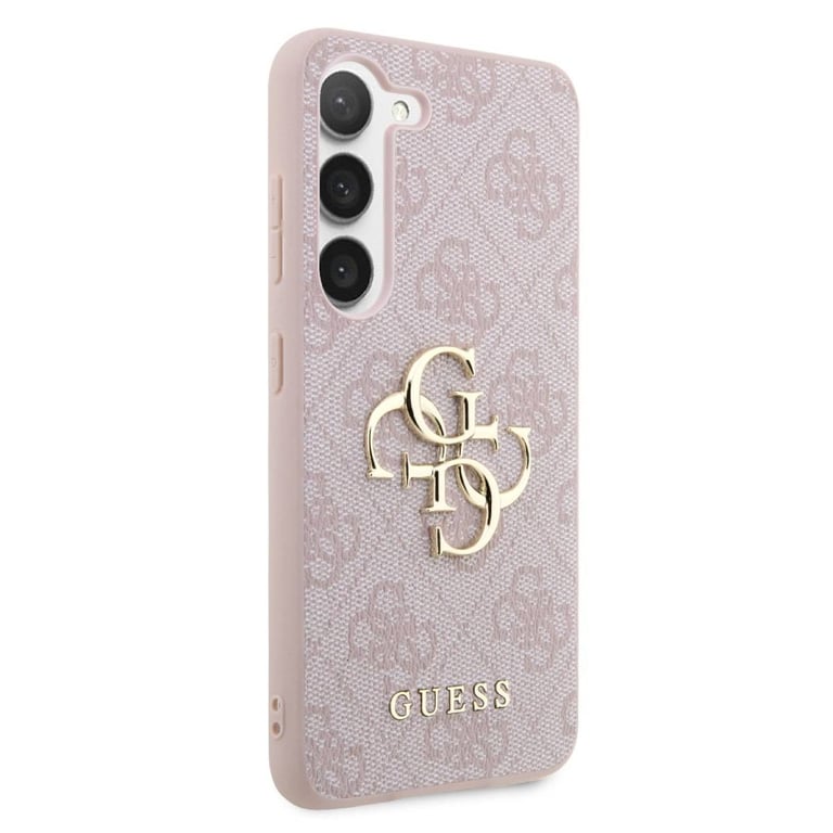 Coque de téléphone Guess Samsung Galaxy S23 Protection contre chocs Texture saffiano - vue 6