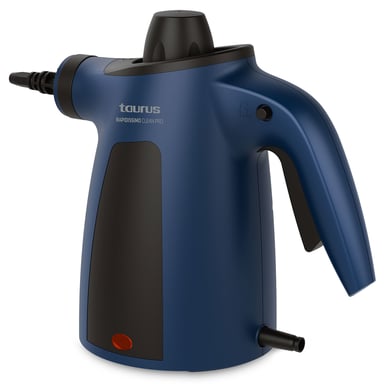 Taurus Clean Pro Nettoyeur vapeur traineau 0,35 L 1050 W Noir, Bleu