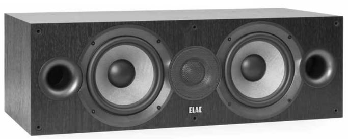 Elac Debut C6.2 haut-parleur 2-voies Noir Avec fil 120 W