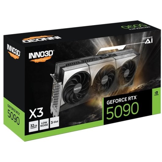 Inno3D GeForce RTX 5090 X3 Carte graphique GeForce RTX 5090 GDDR7 PCI Express 5.0 HDMI 3 x DisplayPort - vue 4