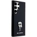 Custodia in silicone Karl Lagerfeld Ikonik per Samsung Galaxy S24 Ultra, nera