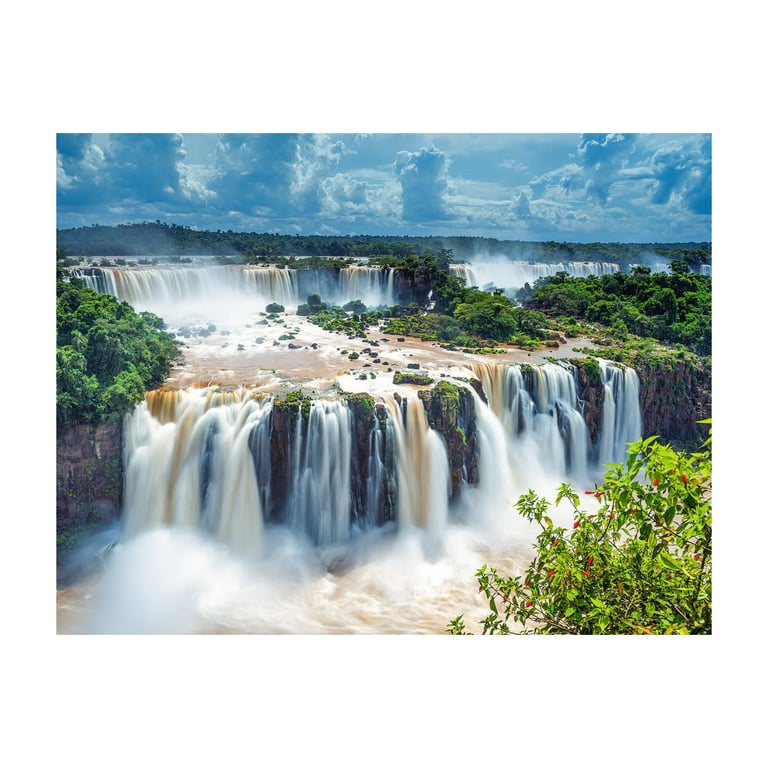 Puzzle 2000 pièces : Les chutes d'Iguazu Brésil Ravensburger France - vue 3
