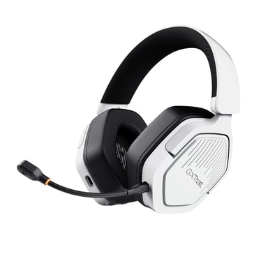 Auriculares Gaming Inalámbricos con Micrófono Trust Gaming GXT 493PS Carus PS5- Jack 3.5- Bluetooth- Blancos