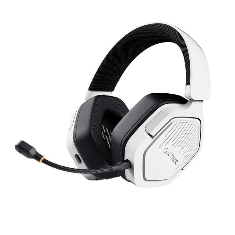 Casque Trust GXT 493PS Carus – Filaire & Sans Fil, Bluetooth, Gaming, Micro