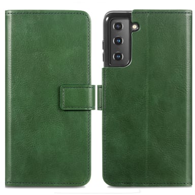 imoshion Étui de télephone portefeuille pour Samsung Galaxy S21 - Vert