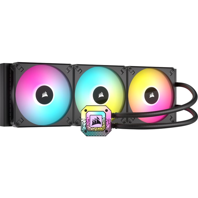 Corsair CW 9060071 WW système de refroidissement d'ordinateur Processeur Refroidisseur de liquide tout en un 14 cm 1 pièce Neuf