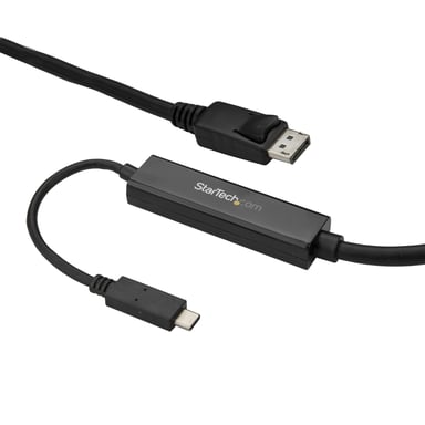 StarTech.com Cavo adattatore da USB-C a DisplayPort 4K 60Hz da 3 m - Nero