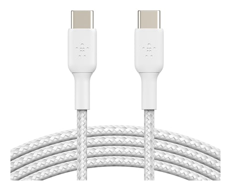 Belkin CAB004BT1MWH2PK cable USB USB 2.0 1 m USB C Blanco