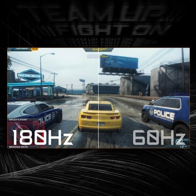 GIGABYTE GS27QA Moniteur de jeu 27'' QHD - 2560 x 1440, 180Hz, 1ms, 300 cd/m², FreeSync, HDR Ready, HDMI 2.0, DisplayPort 1.4