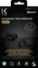 Cuffie intrauricolari Advanced True Wireless Gen 2.0 con custodia di ricarica, nero