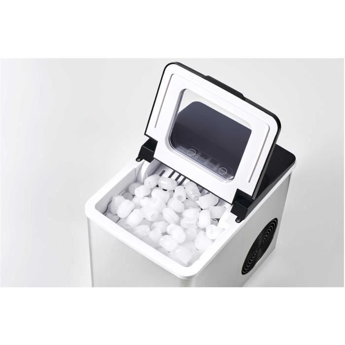 Machine à glaçons SENCOR SIM 3400SS 18 Cuve 500 g Cycle 715 min Inox - vue 3