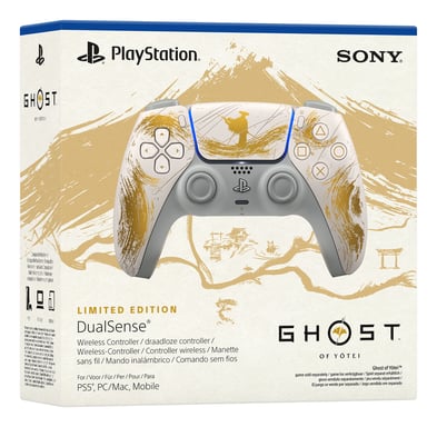DualSense Edition limitée Ghost of Yotei™ pour PS5 PC Mac et Mobile - Manette sans fil Sony