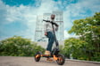 KuKirin G3 NEW 10,5 pouces Moteur 1200 W Batterie au lithium 52 V 18 Ah Vitesse maximale 50 km/h Panneau de commande d'affichage tactile