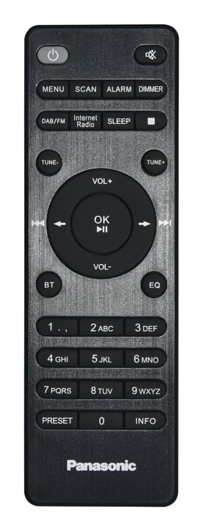 Radio Panasonic RF D40EG K et Aluminum Brossé - vue 6