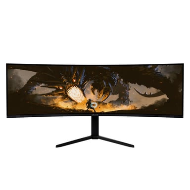 Arozzi Nova 49” Curved écran plat de PC 124,5 cm (49'') 5120 x 1440 pixels Dual QHD LED Noir