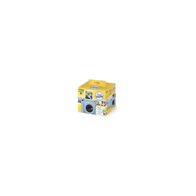 Appareil photo instantané FUJIFILM Instax Square SQ1 Pack Evasion Flash intégré Bleu - Neuf
