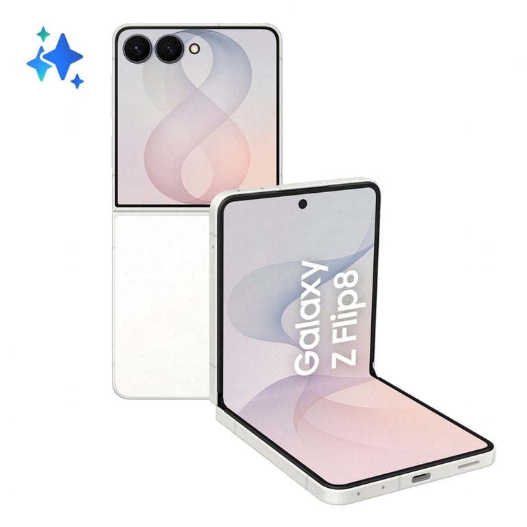 Galaxy Z Flip8 (5G) 512 Go, Blanc - Neuf