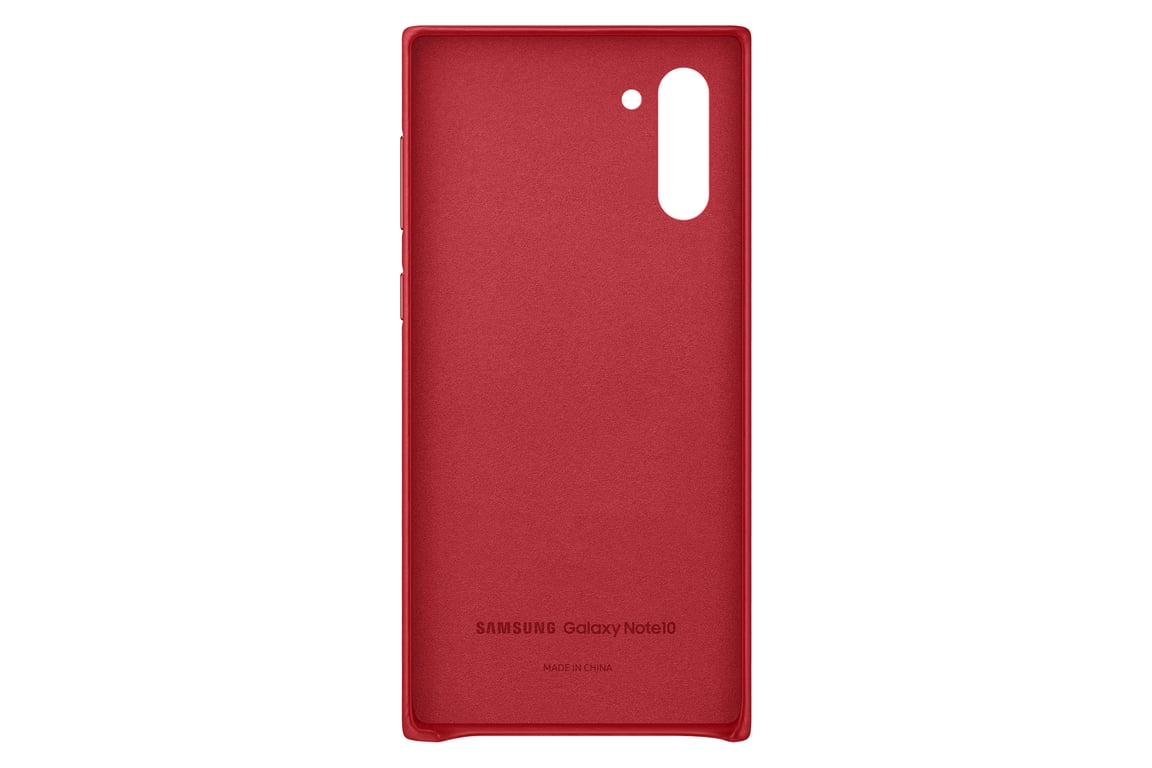 Coque cuir RougeNote10 - vue 3