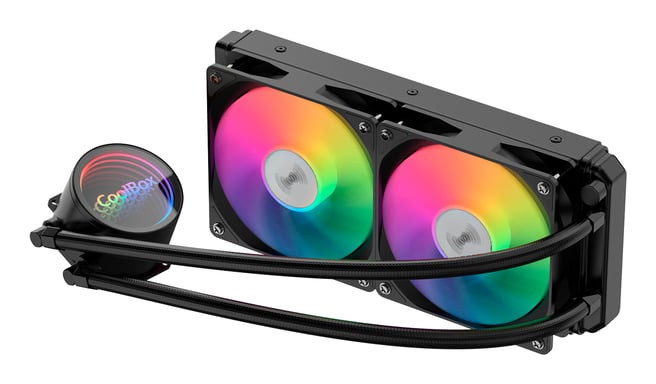 CoolBox GAMING REFRIGERACION LIQUIDA ARGB INFINITE LIQUID240 NEGRO