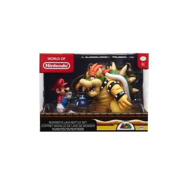 Coffret Nintendo Diorama Mario et Bowser