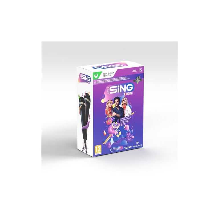 Let' Sing 2024 Jeu Xbox Series X et Xbox One Avec 2 micros - vue 3