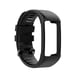 Correa de repuesto de silicona para Polar A360 A370 Black